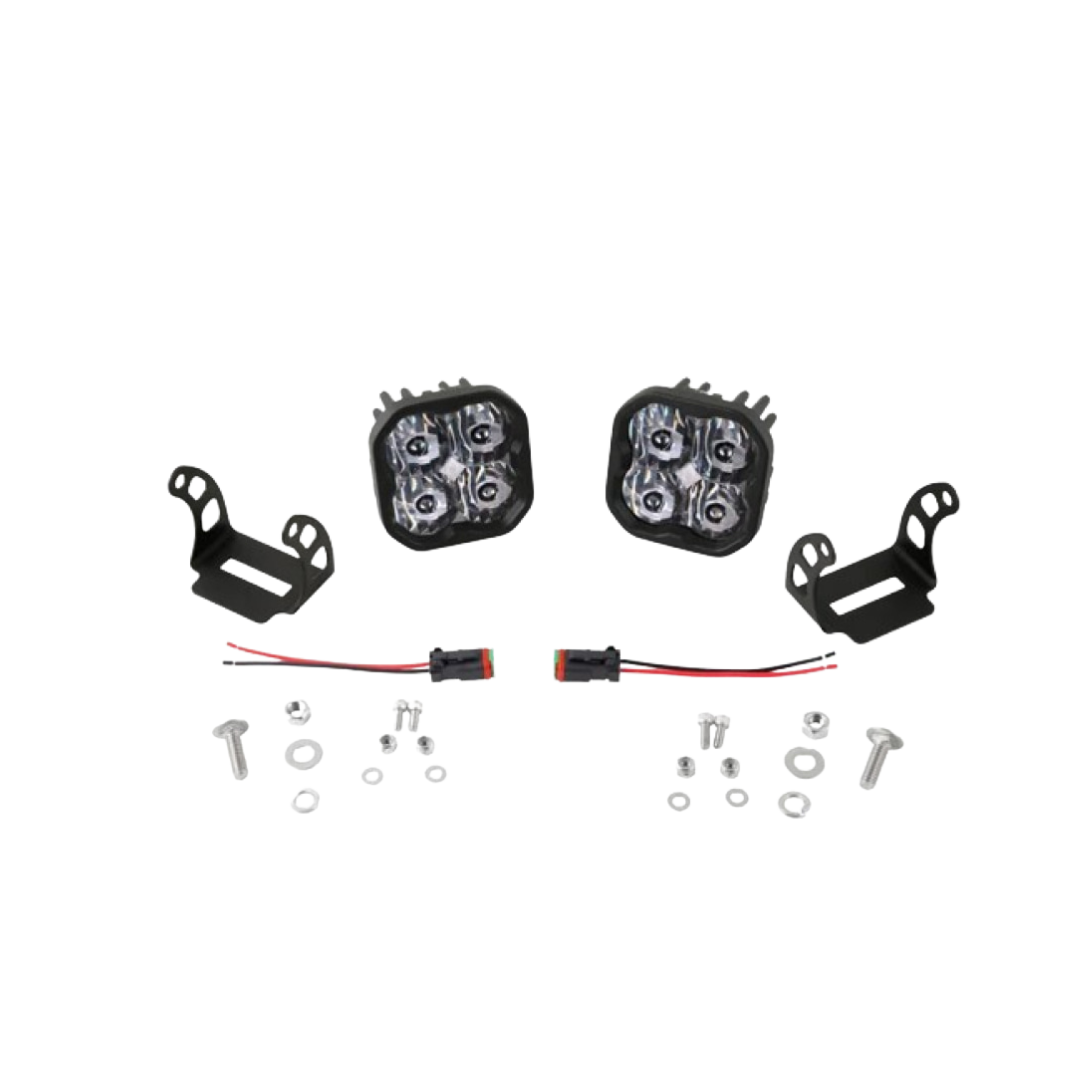 Stage Series 3" White Sport LED Pod (pair) - Diode Dynamics