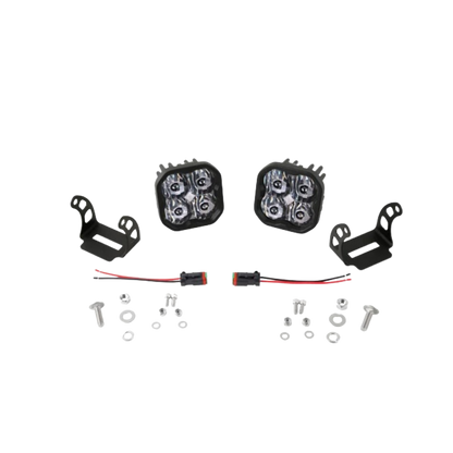 Stage Series 3" White Sport LED Pod (pair) - Diode Dynamics