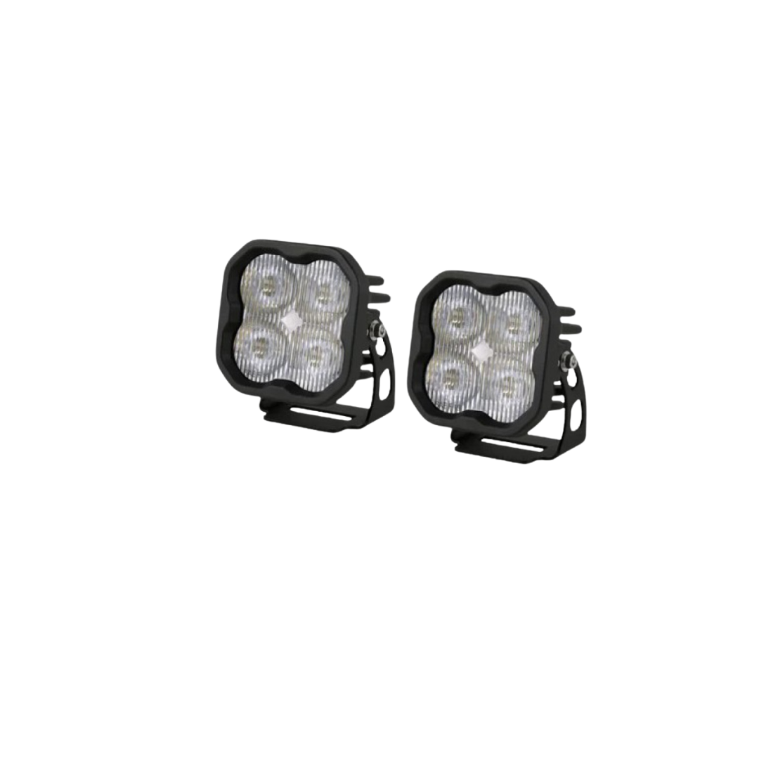 White Max Backlit Led Stage Series 3" Pod (pair) Light - Diode Dynamics