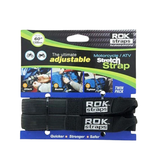 Motorcycle Adjustable Stretch Straps-ROK Straps