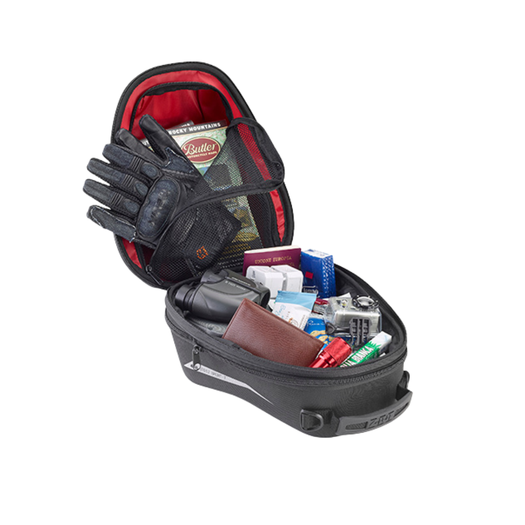 टैंक बैग टैंकलॉक एक्सपेंडेबल 15 लीटर - स्पोर्ट-टी रेंज - गिवी- ST612