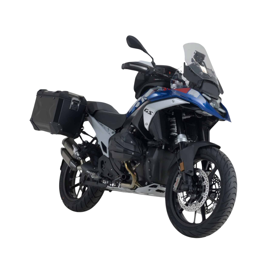 TraX ADV Side Case System 37/37L“Black for BMW R1300GS 2024-SW-Motech-KFT.07.975.70001/B