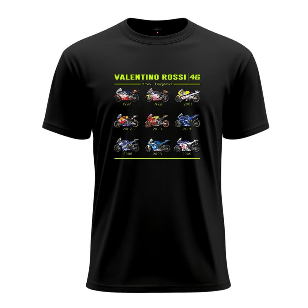 Valentino Rossi Motorcycle Championship Bikes - Chris Cross