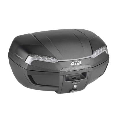 Monolock Top Box 46Ltr Riviera Black -Givi
