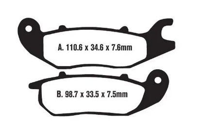 Honda XL750 Transalp Spares - Brake Pads (Front)