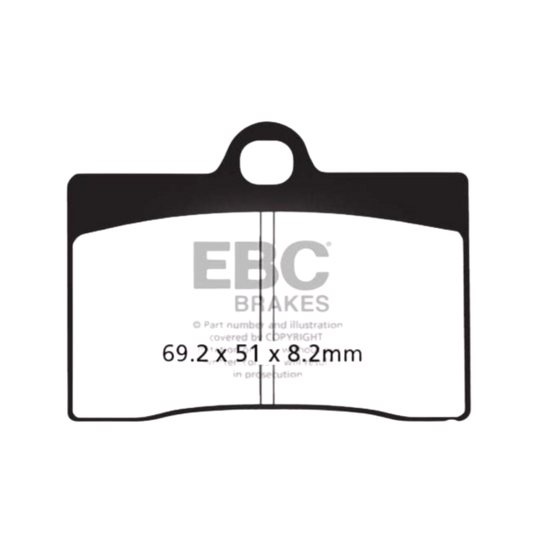 Fully Front Sintered Brake Pads - EBC Brakes