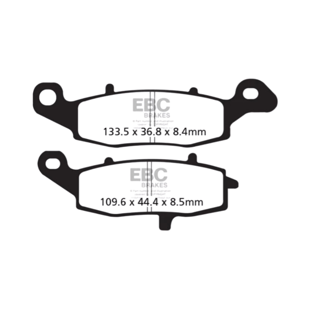FA229HH ಸಂಪೂರ್ಣವಾಗಿ ಸಿಂಟರ್ಡ್ ಬ್ರೇಕ್ ಪ್ಯಾಡ್‌ಗಳು - EBC ಬ್ರೇಕ್‌ಗಳು