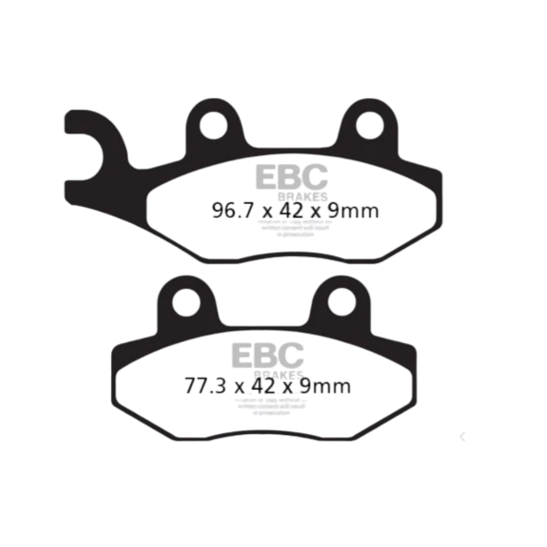 FA228HH ಸಂಪೂರ್ಣವಾಗಿ ಸಿಂಟರ್ಡ್ ಬ್ರೇಕ್ ಪ್ಯಾಡ್‌ಗಳು - EBC ಬ್ರೇಕ್‌ಗಳು