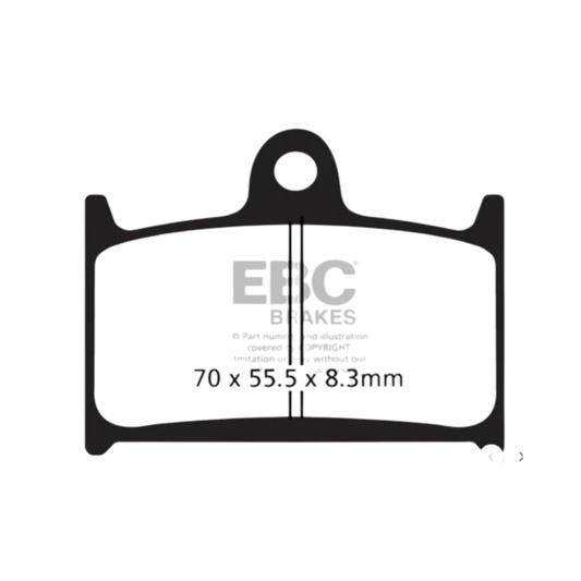 Fully Sintered Brake Pads - EBC Brakes