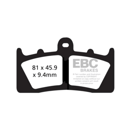 Fully Front Sintered Brake Pads - EBC Brakes