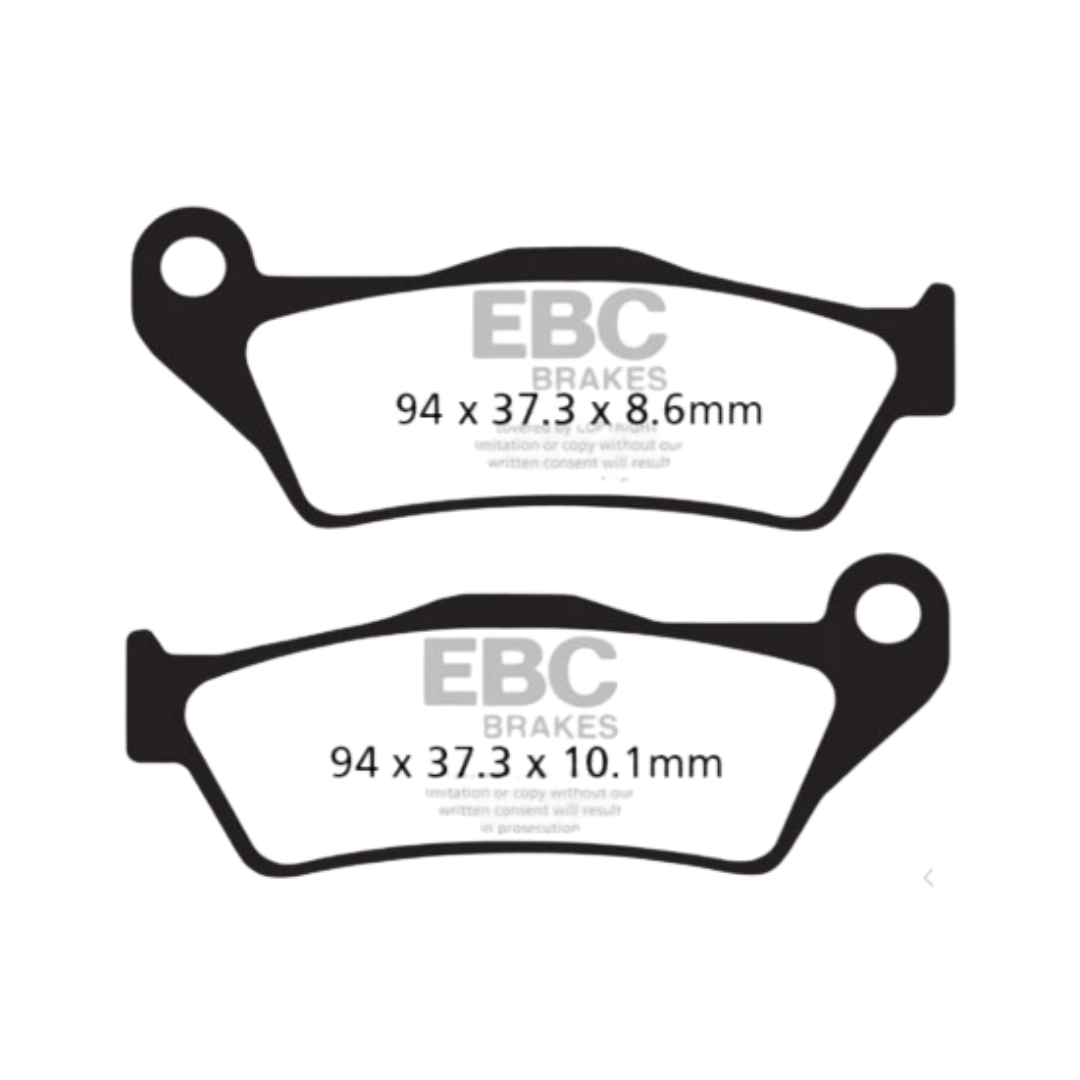 FA363HH ಸಂಪೂರ್ಣವಾಗಿ ಸಿಂಟರ್ ಮಾಡಿದ ಬ್ರೇಕ್ ಪ್ಯಾಡ್‌ಗಳು - EBC ಬ್ರೇಕ್‌ಗಳು