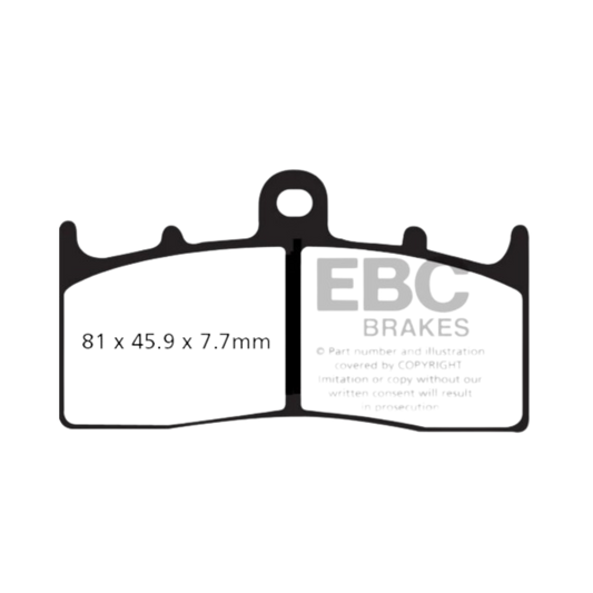 Fully Sintered Brake Pads - EBC Brakes