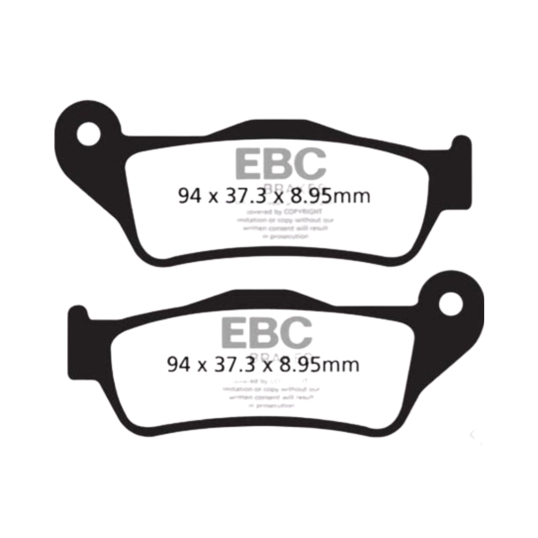 FA643HH ಸಂಪೂರ್ಣವಾಗಿ ಸಿಂಟರ್ ಮಾಡಿದ ಬ್ರೇಕ್ ಪ್ಯಾಡ್‌ಗಳು - EBC ಬ್ರೇಕ್‌ಗಳು