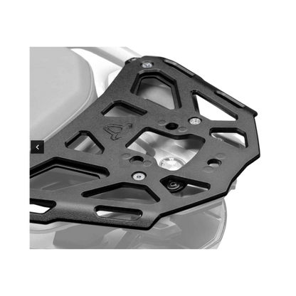 BMW R 1200 GS LC / GS Rallye / GSA ಬೆಳ್ಳಿ/ಕಪ್ಪು ಬಣ್ಣಕ್ಕಾಗಿ SW-Motech ALU ರ್ಯಾಕ್