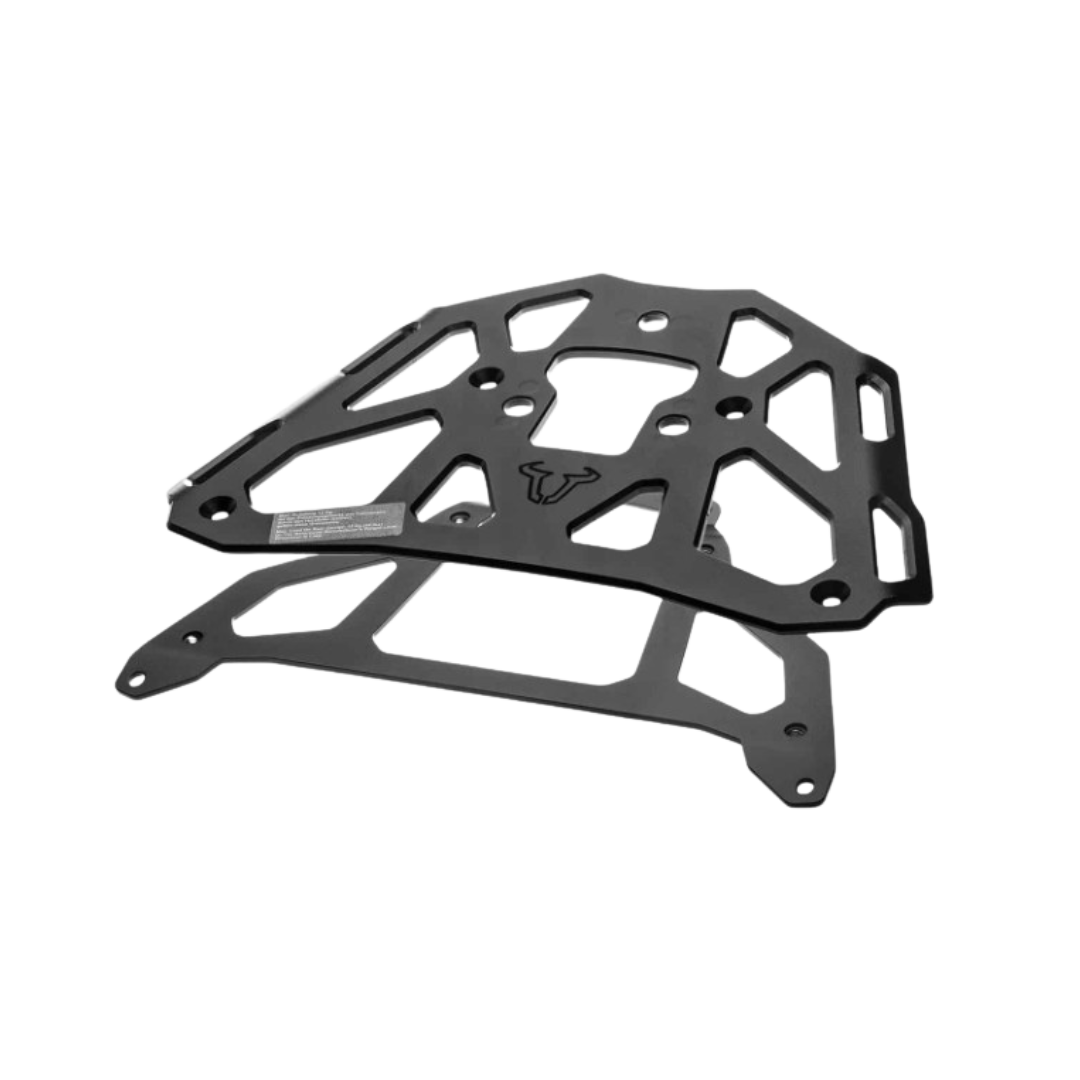 BMW R 1200 GS LC / GS Rallye / GSA ಬೆಳ್ಳಿ/ಕಪ್ಪು ಬಣ್ಣಕ್ಕಾಗಿ SW-Motech ALU ರ್ಯಾಕ್