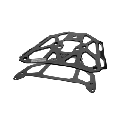 BMW R 1200 GS LC / GS Rallye / GSA ಬೆಳ್ಳಿ/ಕಪ್ಪು ಬಣ್ಣಕ್ಕಾಗಿ SW-Motech ALU ರ್ಯಾಕ್