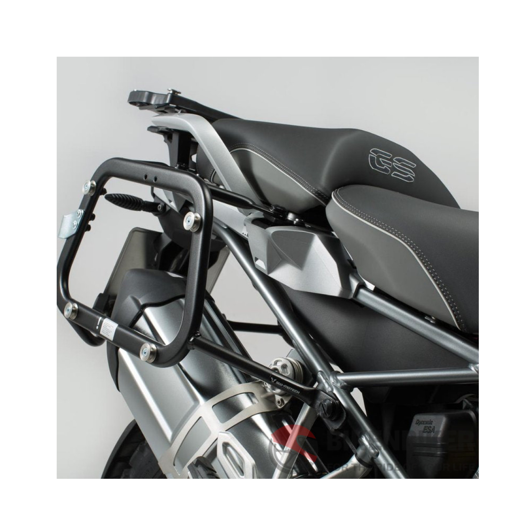 Evo Side Carriers (Black) for BMW R1200GSLC-SW-Motech