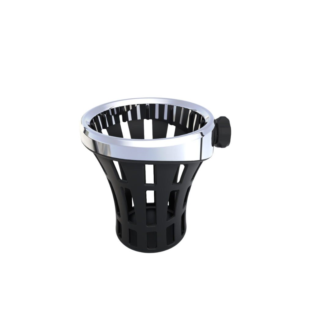 बिग ऐस® क्रोम ड्रिंक होल्डर - होंडा गोल्डविंग - सिरो गोल्डस्ट्राइक