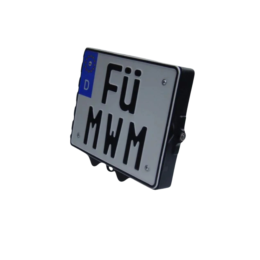 Locking Number Plate Storage - Grip Puppy