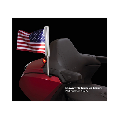 LED Lighted Flag Pole with American Flag - Honda Goldwing - Goldstrike - 78600