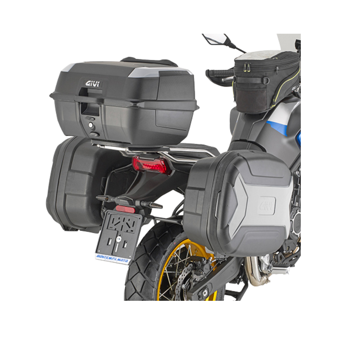 Monokey Top/Side Box Silver Lite 35Ltr Trekker - Givi