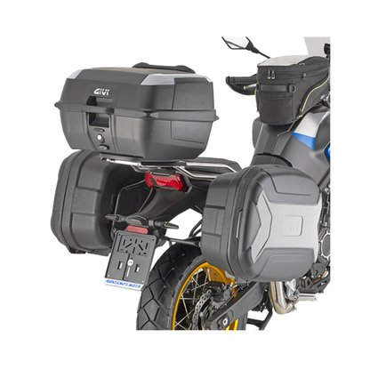 Monokey Top/Side Box Silver Lite 35Ltr Trekker - Givi