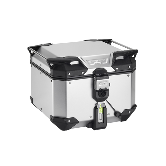 Top Box Evo Smart 42Ltr Anodized Silver Trekker Outback  - Givi