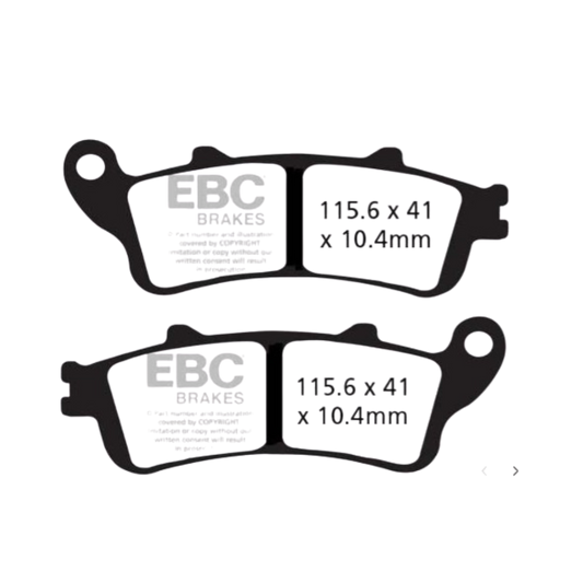 Fully Rear Sintered Brake Pads - EBC Brakes