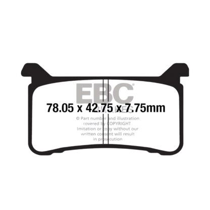Fully Sintered Brake Pads - EBC Brakes