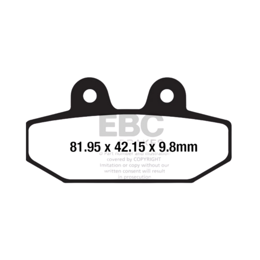 Fully Sintered Brake Pads - EBC Brakes