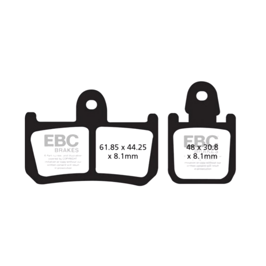 Fully Front Sintered Brake Pads - EBC Brakes