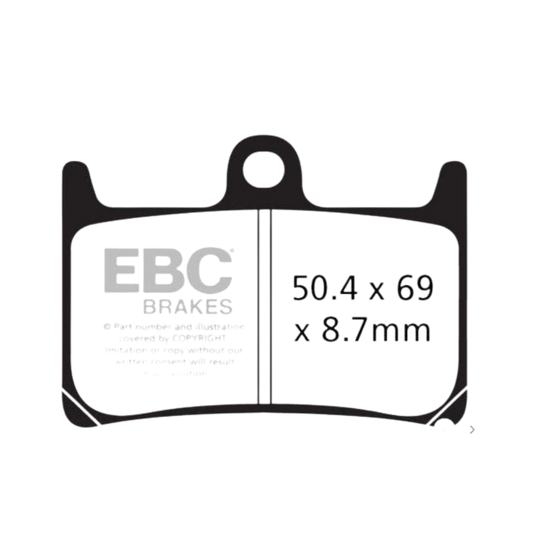 Fully Sintered Brake Pads - EBC Brakes