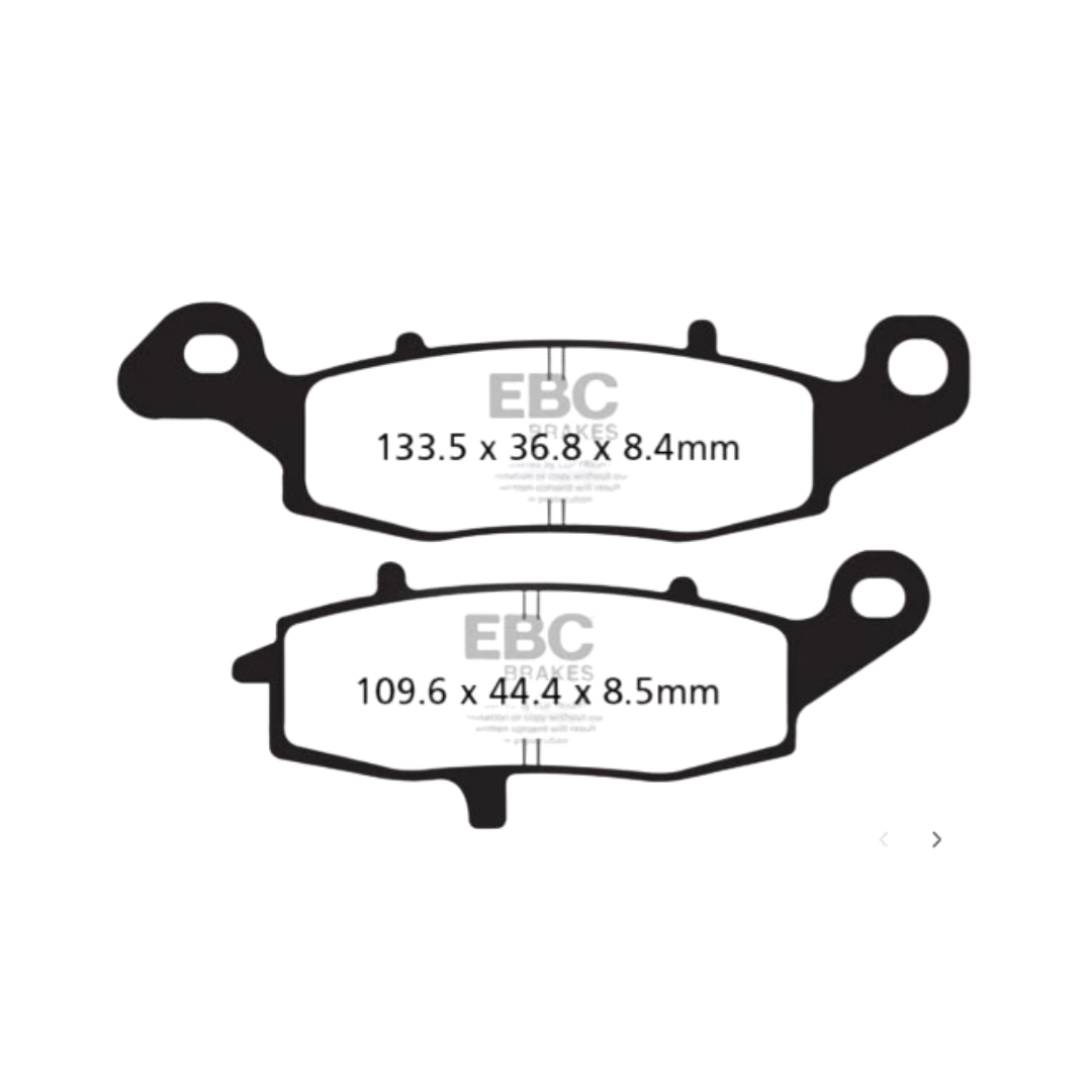 FA231HH ಸಂಪೂರ್ಣವಾಗಿ ಸಿಂಟರ್ಡ್ ಬ್ರೇಕ್ ಪ್ಯಾಡ್‌ಗಳು - EBC ಬ್ರೇಕ್‌ಗಳು