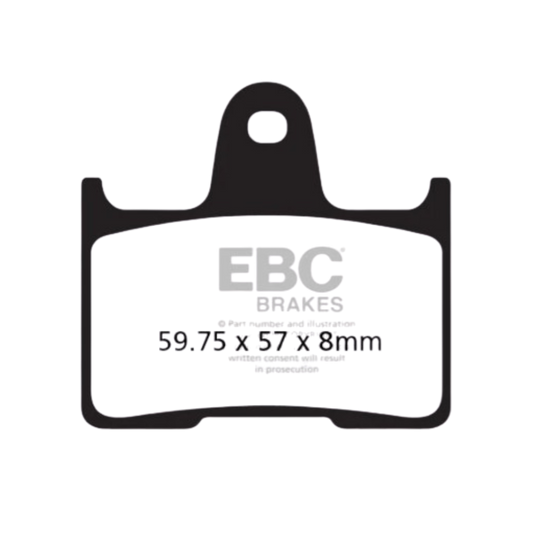Fully Rear Sintered Brake Pads - EBC Brakes