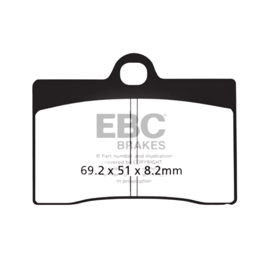 Semi Front Sintered Brake Pads - EBC Brakes