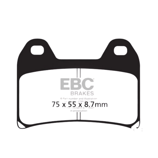 Fully Front Sintered Brake Pads - EBC Brakes