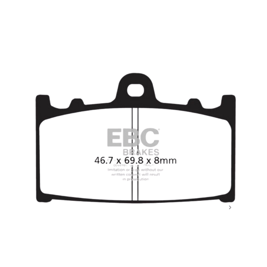 Sintered Rear Brake Pads - EBC Brakes