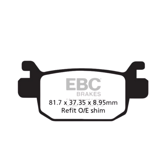 Fully Rear Sintered Brake Pads - EBC Brakes