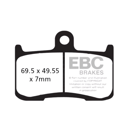 Fully Sintered Brake Pads - EBC Brakes