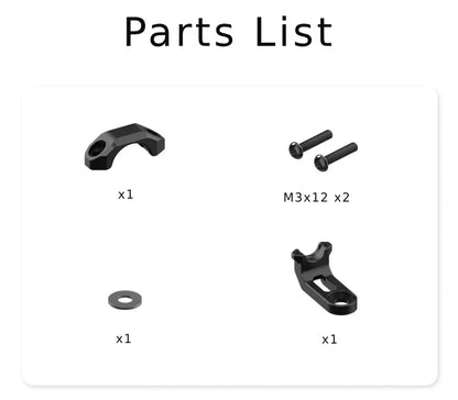 Side Mirror Extension Mount(M8-M10)-Chigee