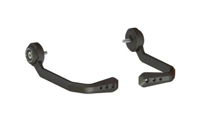 ब्रेक और क्लच लीवर प्रोटेक्टर किट (बार एंड मिरर संस्करण) ट्रायम्फ 2023+ के लिए-इवोटेक परफॉर्मेंस-PRN014335-014574-015506