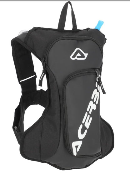 Acqua Logo 5Ltr Black/White Backpack-Acerbis