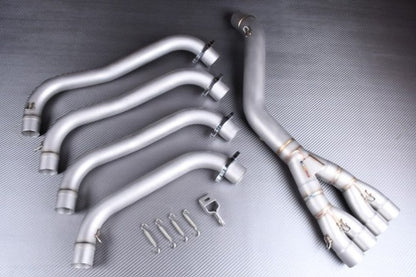 Full System Pro-Race Nichrom Silencer For Honda CB650/CBR650R-Arrow