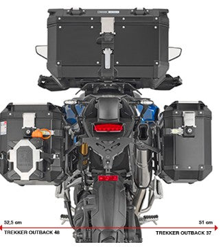 ಟ್ರಯಂಫ್ ಟೈಗರ್ 1200 ಗಾಗಿ ಮೊನೊಕಿ ಸೈಡ್ ರ್ಯಾಕ್ 2022-2024