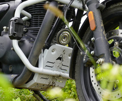 Bash Plate For Royal Enfield Hunter 350-Auto Engina