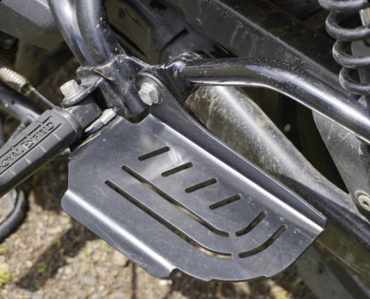 Footrest Extender Black For Royal Enfield Hunter 350-Auto Engina