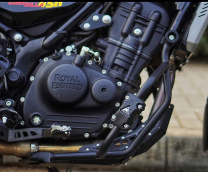 Crash/Leg Guard Black For Royal Enfield Guerrilla450 - Auto Engina