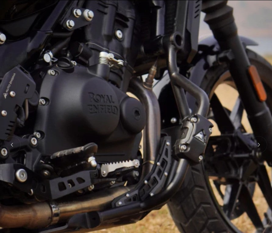 Crash/Leg Guard Black For Royal Enfield Guerrilla450 - Auto Engina