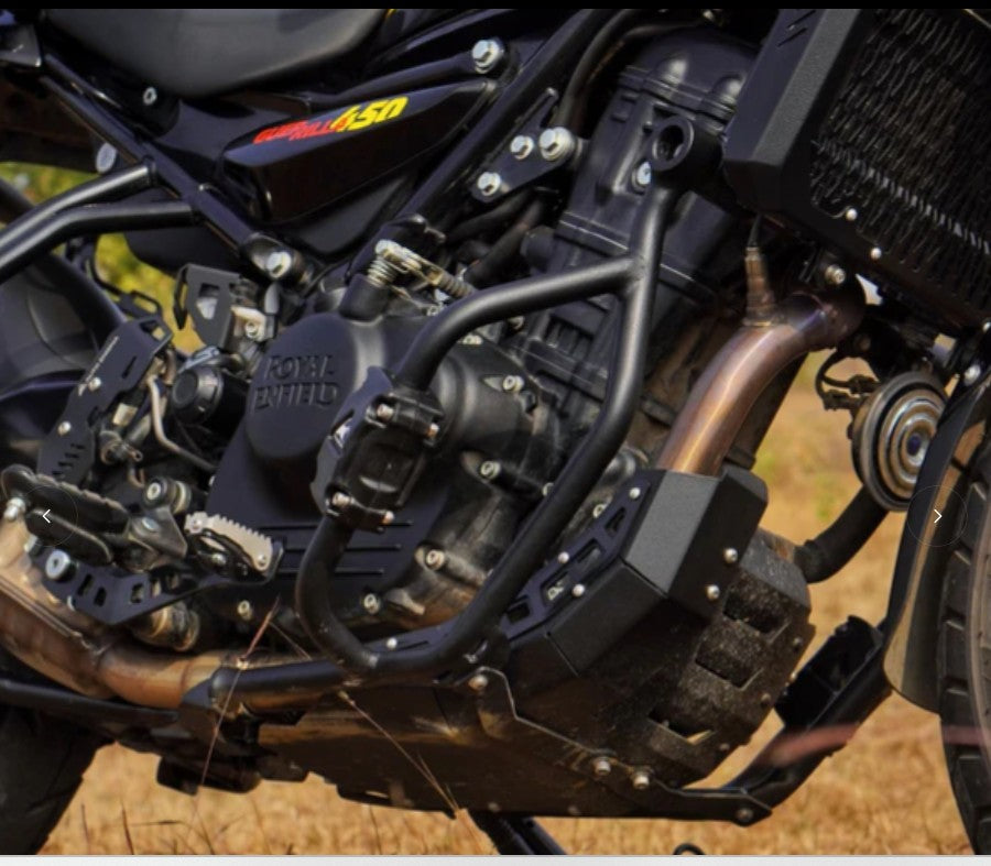 Bash Plate Black For Royal Enfield Guerrilla450 - Auto Engina