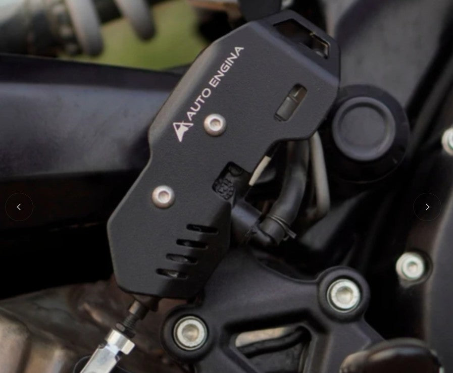 Master Cylinder Guard Black For Royal Enfield Guerrilla450 - Auto Engina